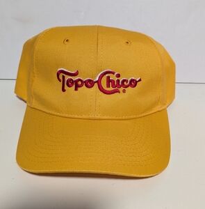 New Without Tag Topo Chico Unisex Yellow Adjustable One Size Fit All.